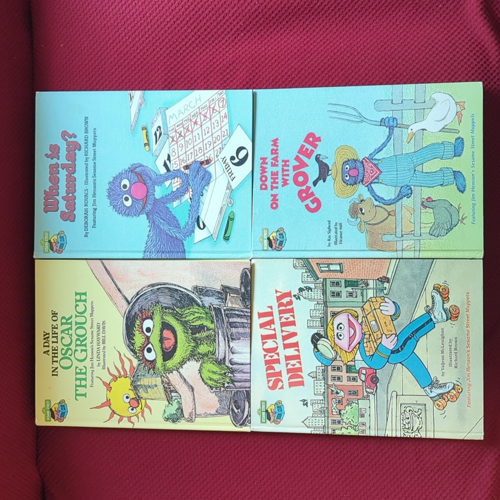 Vintage Sese Street books - Set of 4